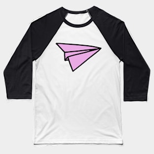 Paper Airplane Baseball T-Shirt